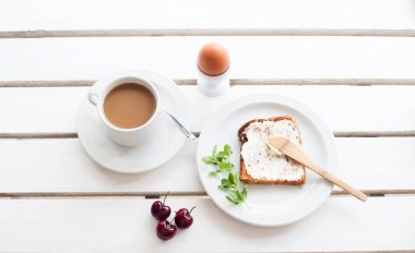Ev yapımı sağlıklı kahvaltı