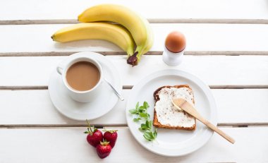 Ev yapımı sağlıklı kahvaltı
