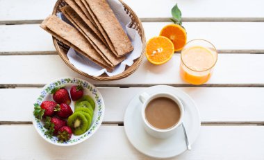 Ev yapımı sağlıklı kahvaltı