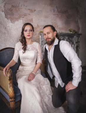 Güzel düğün kaç retro tarzı içinde