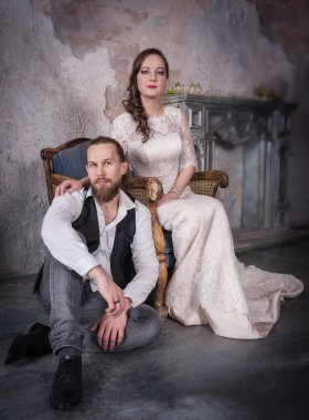 Güzel düğün kaç retro tarzı içinde