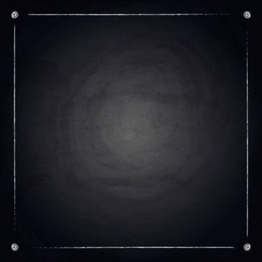 Boş yazı tahtası kara tahta arka plan sınırında