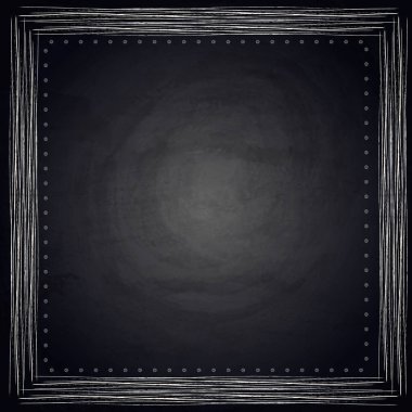 Boş yazı tahtası kara tahta arka plan sınırında