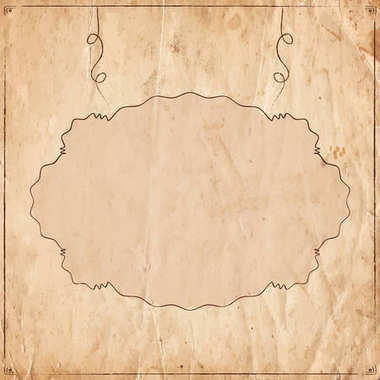 Eski kağıt arka plan Retro vintage afiş