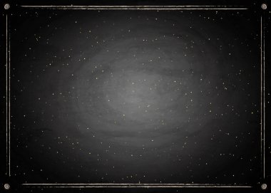 Boş yazı tahtası kara tahta arka plan sınırında