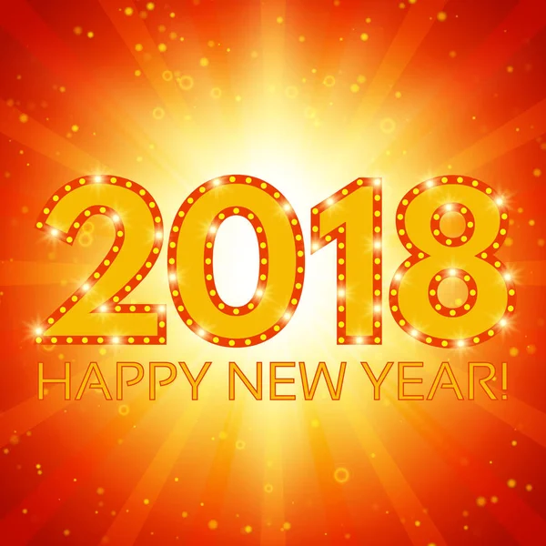 Mutlu yeni 2018 yıl sezon arka plan