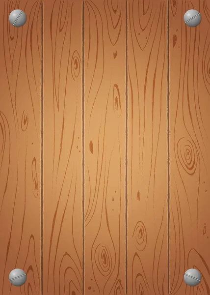 Fond en bois. Texture de planche de bois — Image vectorielle