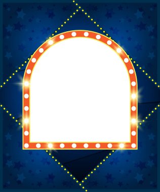 Modern geometrik arka plan Retro afiş