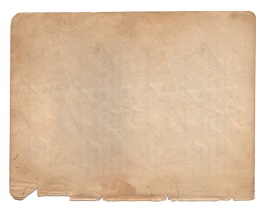 izole çizikler ve lekeleri dokulu eski kağıt 