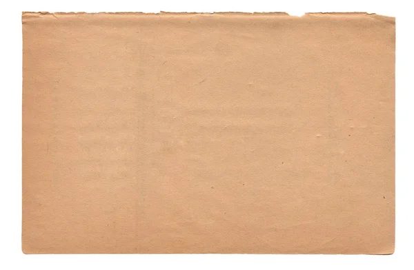 Старий папір з подряпинами та текстурою плям ізольовано — стокове фото