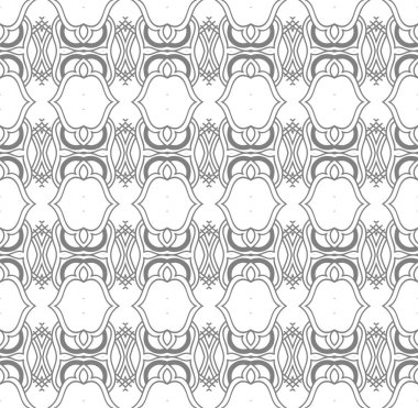 Dikişsiz soyut el çizilmiş vektör desen