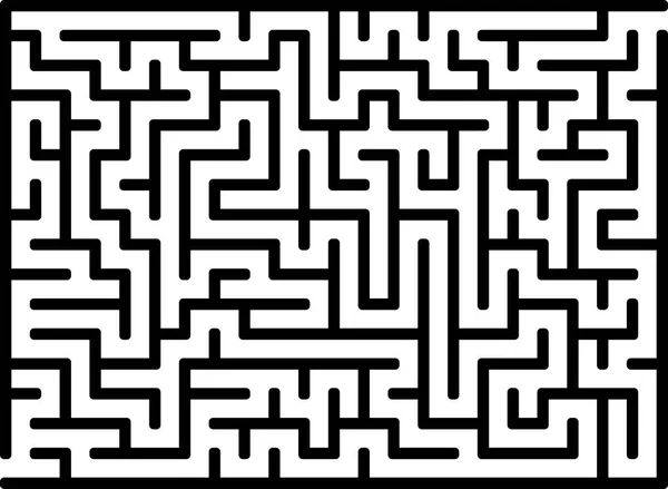 Vector labyrinth maze — Stock Vector