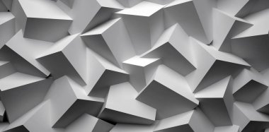 3D arka plan. Geometrik taş çizimi