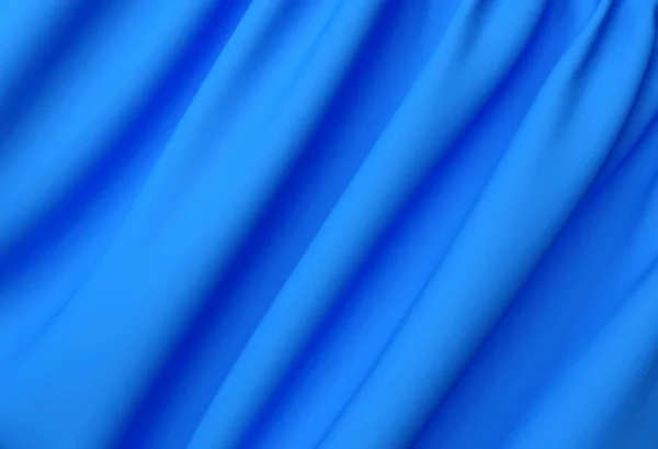 Textura abstrata, seda azul — Fotografia de Stock