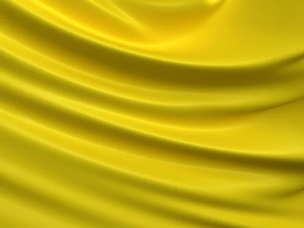 Abstract Texture, Yellow Silk — Stock Photo, Image