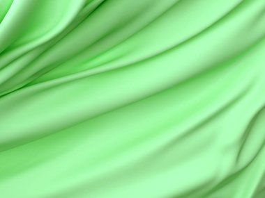 Soyut doku, yeşil ipek