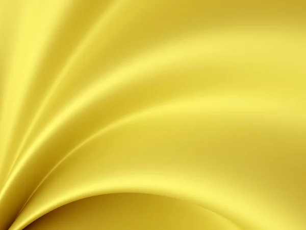 抽象的なテクスチャ、黄色のシルク — ストック写真