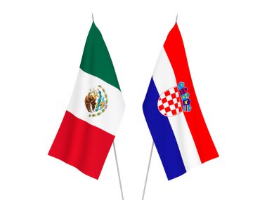 Hırvatistan ve Meksika bayrakları