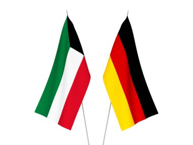 Almanya ve Kuveyt bayrakları