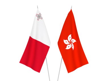Hong Kong ve Malta bayrakları