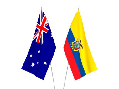Avusturalya ve Ekvador bayrakları