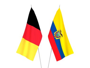 Belçika ve Ekvador bayrakları