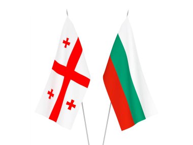 Bulgaristan ve Gürcistan bayrakları