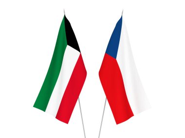 Kuveyt ve Çek Cumhuriyeti bayrakları