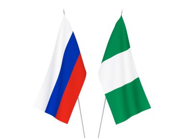 Rusya ve Nijerya bayrakları