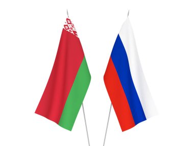 Rusya ve Belarus bayrakları