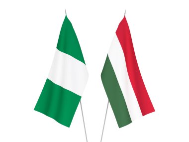 Nijerya ve Macaristan bayrakları