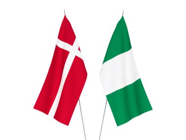 Nijerya ve Danimarka bayrakları