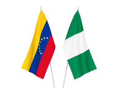 Nijerya ve Venezuela bayrakları