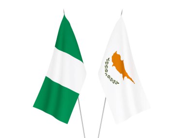 Nijerya ve Kıbrıs bayrakları