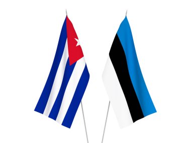 Küba ve Estonya bayrakları