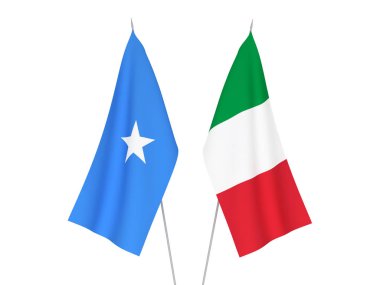 İtalya ve Somali bayrakları