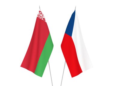 Belarus ve Çek Cumhuriyeti bayrakları