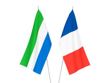 Fransa ve Sierra Leone bayrakları