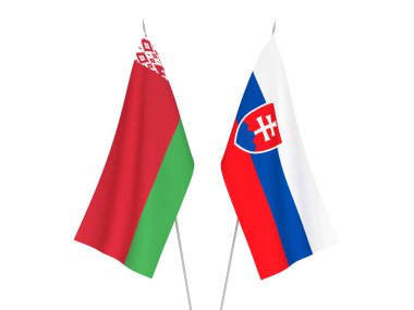 Belarus ve Slovakya bayrakları