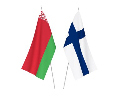 Belarus ve Finlandiya bayrakları