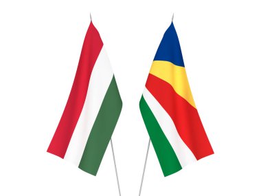 Seyşeller ve Macaristan bayrakları