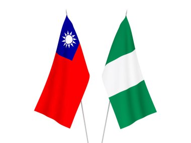 Taiwan and Nigeria flags