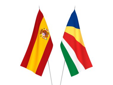 İspanya ve Seyşeller bayrakları