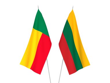 Litvanya ve Benin bayrakları