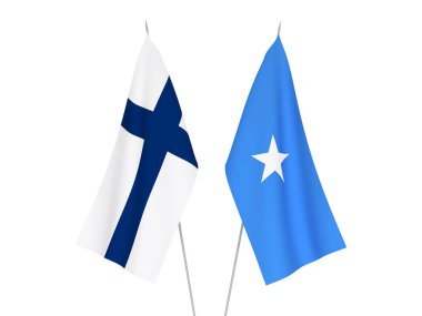 Somali ve Finlandiya bayrakları