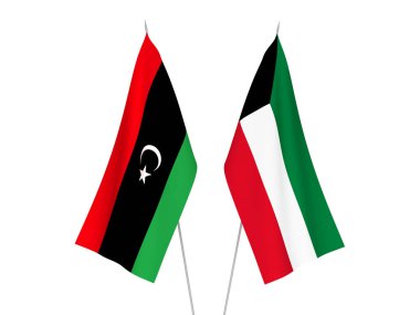 Kuveyt ve Libya bayrakları
