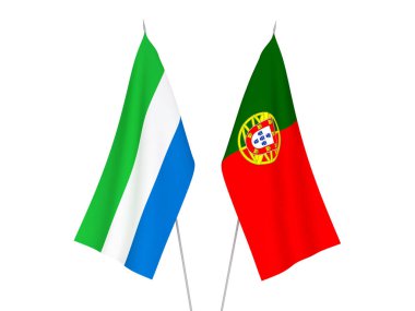 Sierra Leone ve Portekiz bayrakları