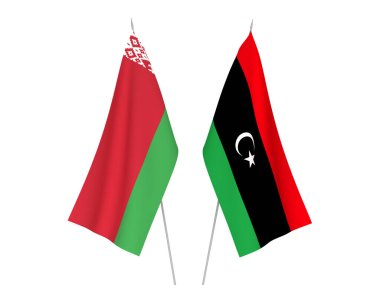 Libya ve Belarus bayrakları