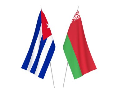 Beyaz Rusya ve Küba bayrakları