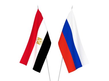 Rusya ve Mısır bayrakları